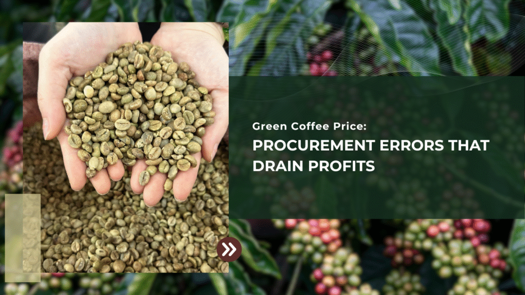 Green Coffee Price: Procurement Errors That Drain Profits